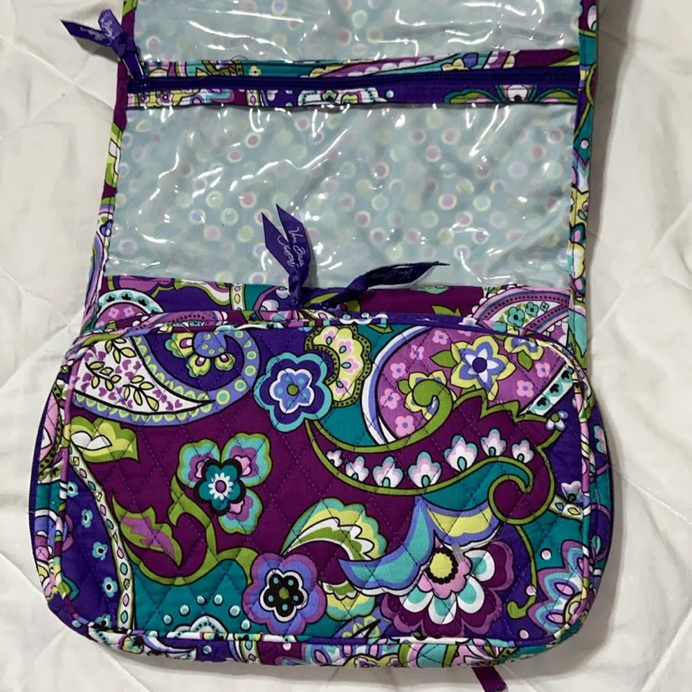 Vera Bradley Makeup Cosmetic Bag Organizer